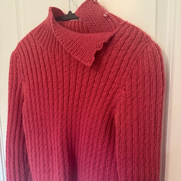 Pink Knit Women's Sweater - Picture 7 of 7